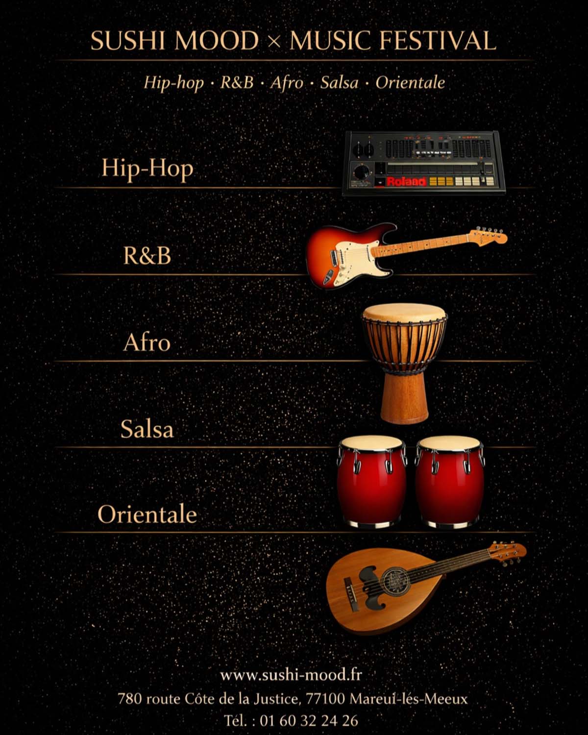 Music Festival chez Sushi Mood